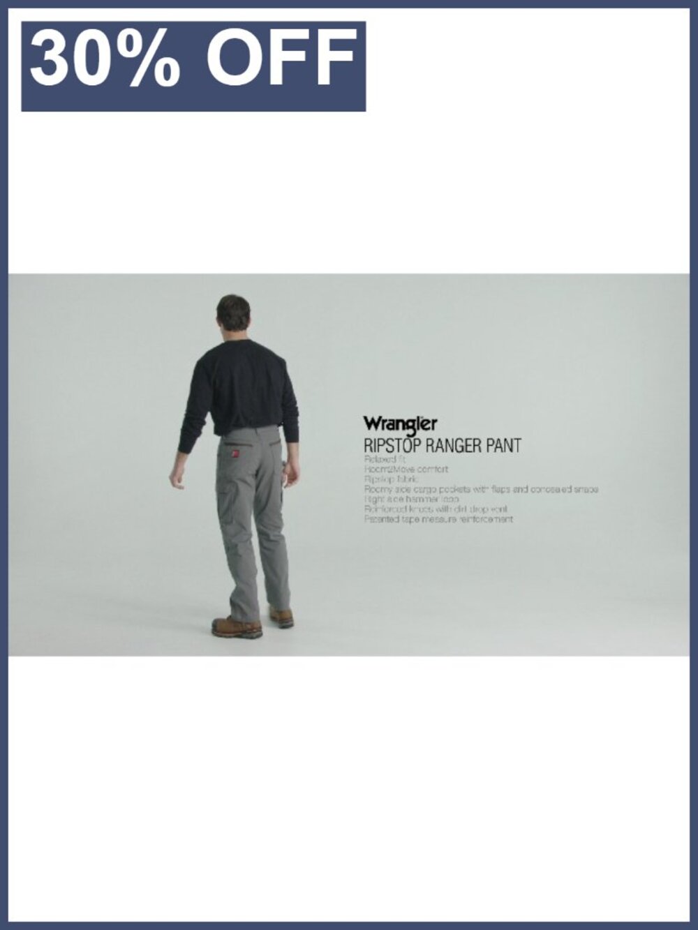 Wrangler Riggs Workwear Ranger Work Utility Pants - Picture 6 of 6